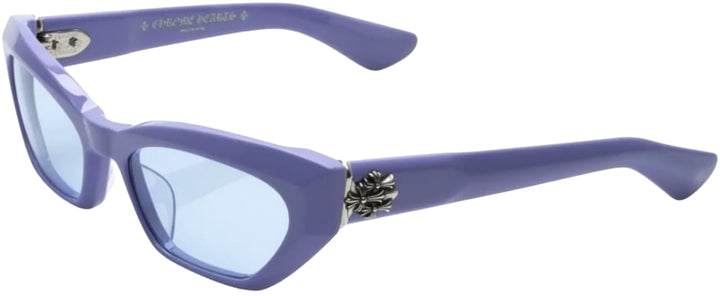Chrome Hearts 'Halllabaluuuu' Purple Sunglasses Leopard Print Case