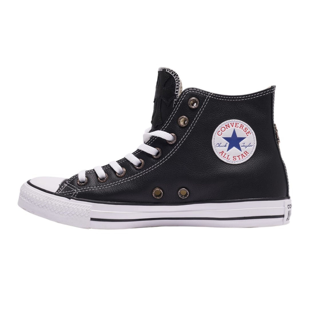 Chrome Hearts Converse Black Patch