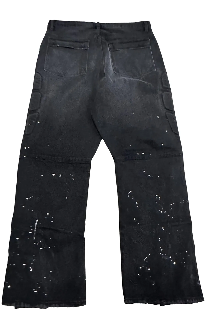 Satoshi Nakamoto 'Black' Enduro Denim Jeans