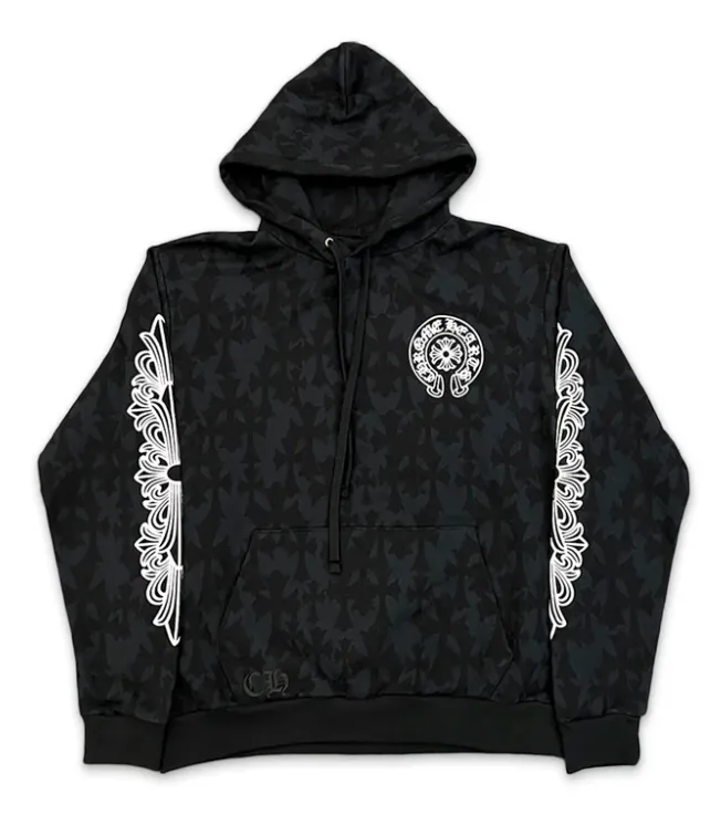 Chrome Hearts All Over 'Cemetery Print' Hoodie