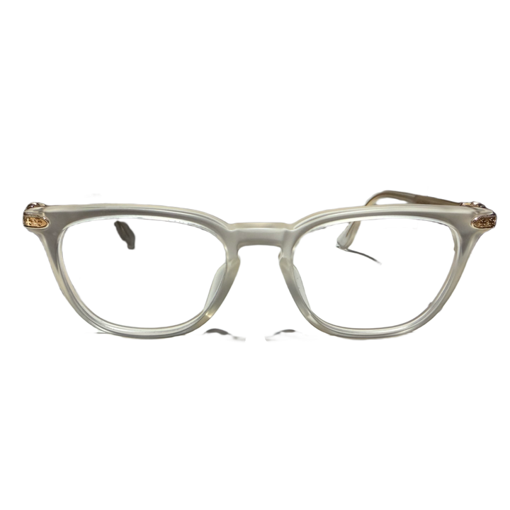 Chrome Hearts 'Giss' Matte Crystal 18k Glasses