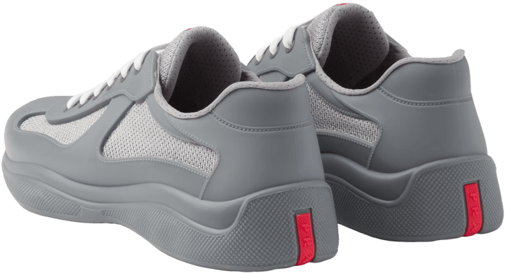 Prada 'Grey' America's Cup Rubber Sneakers