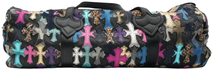 Chrome Hearts 'XXL Multicolor Cross Patch' Duffel Bag