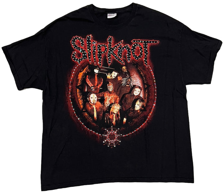 Slipknot 'Black' Rhinestone Vintage Tee