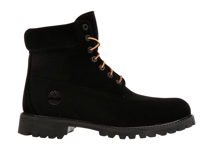 Timberland x Off White 'Black' Velvet Boots