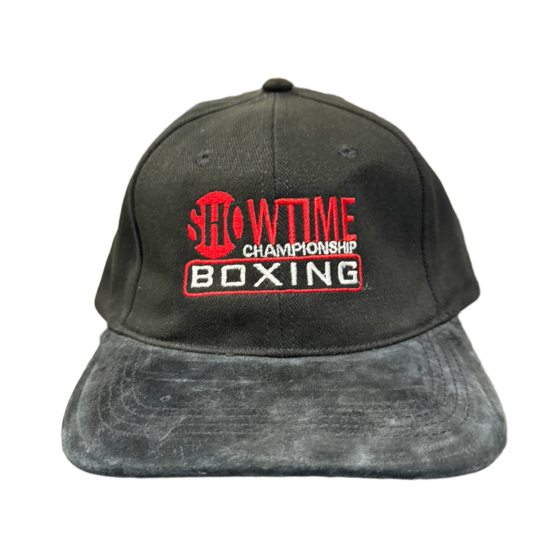 Showtime 'Championship Boxing' Black Adjustable Vintage Hat