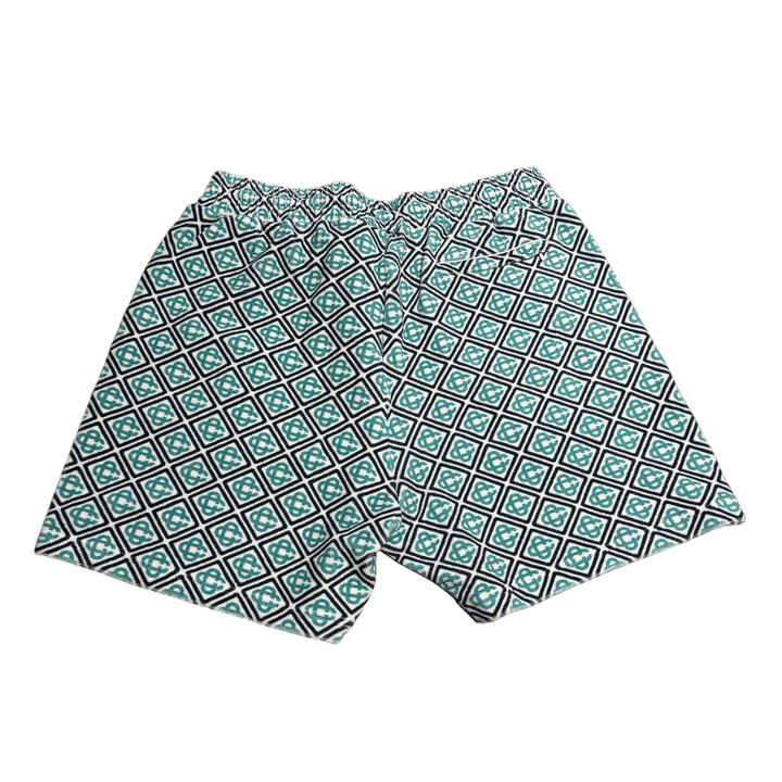 Casablanca 'Teal Blue' Towelling Shorts