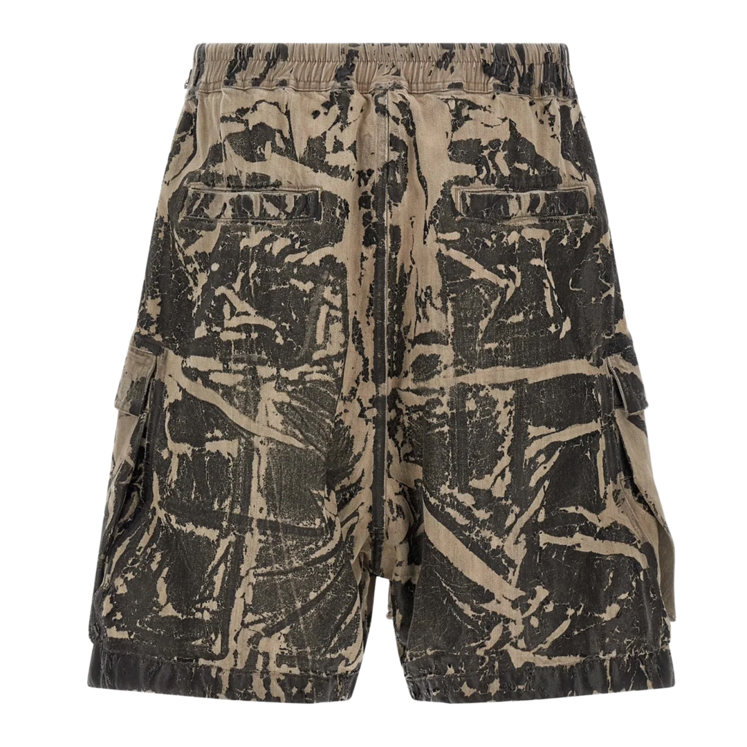Rick Owens 'DRKSHDW' Washed Cargo Shorts