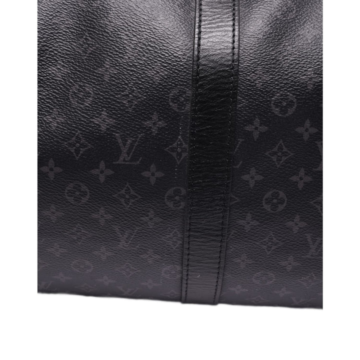 Louis Vuitton 'Black and Olive' Monogram 55 Duffle Bag