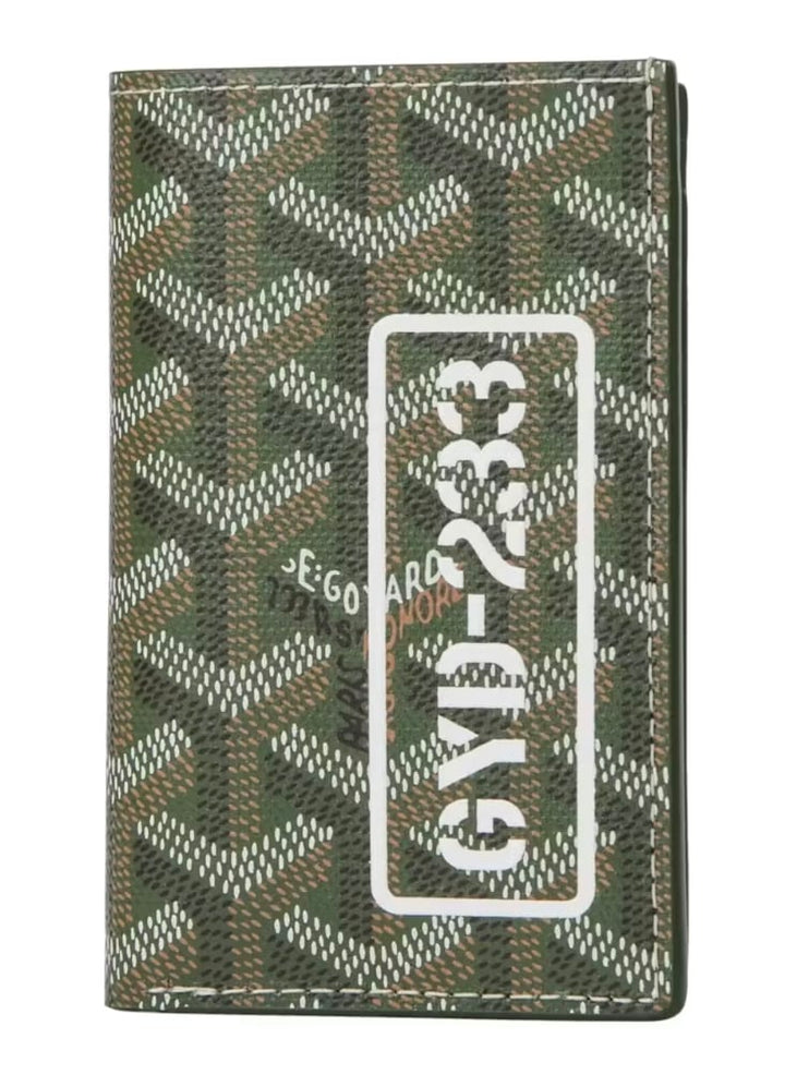 Goyard Saint Pierre 'Khaki' Card Wallet