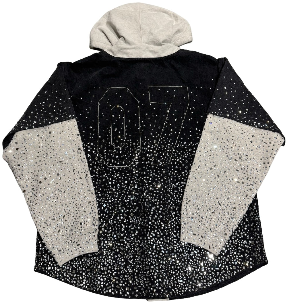 Satoshi Nakamoto '07' Shattered Glass Hoodie