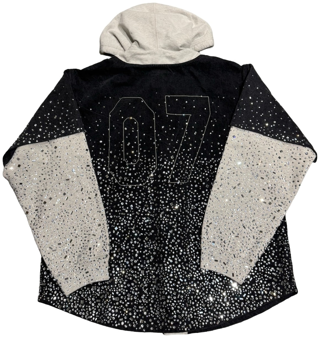 Satoshi Nakamoto '07' Shattered Glass Hoodie