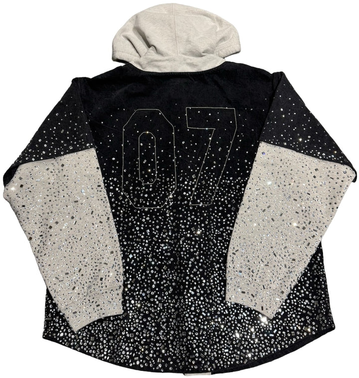 Satoshi Nakamoto '07' Shattered Glass Hoodie