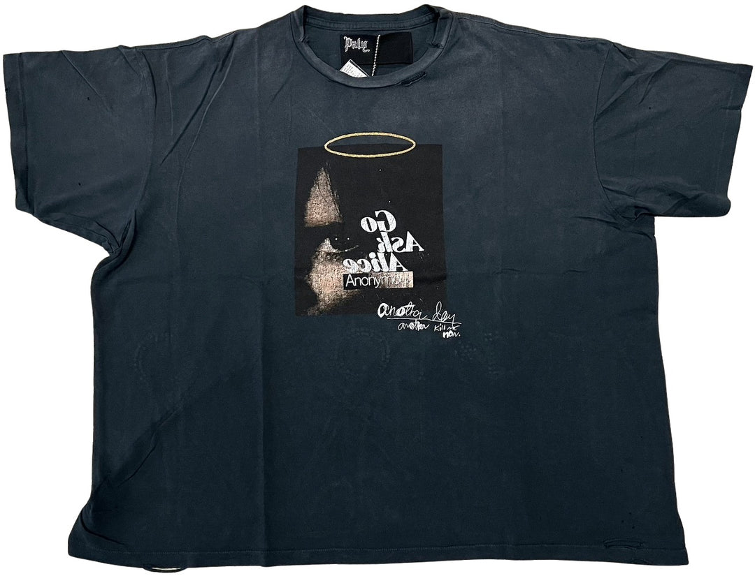 Paly 'Ask Alice' Black Tee