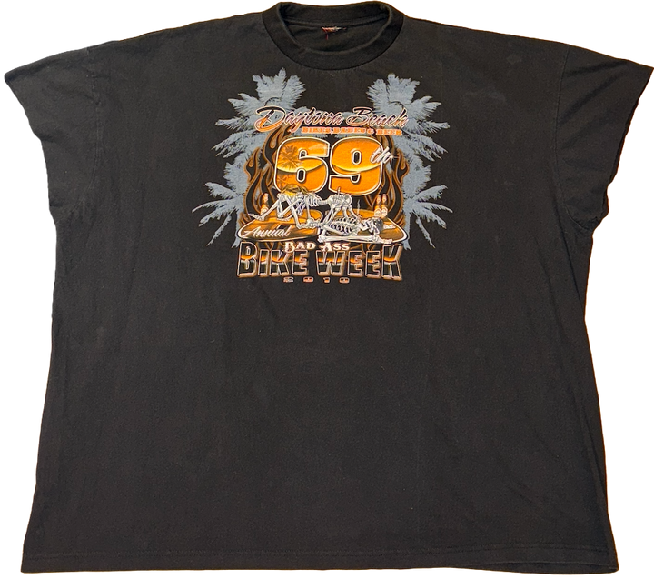 Bike Week 'Daytona Beach' 69th Cutoff Vintage Tee