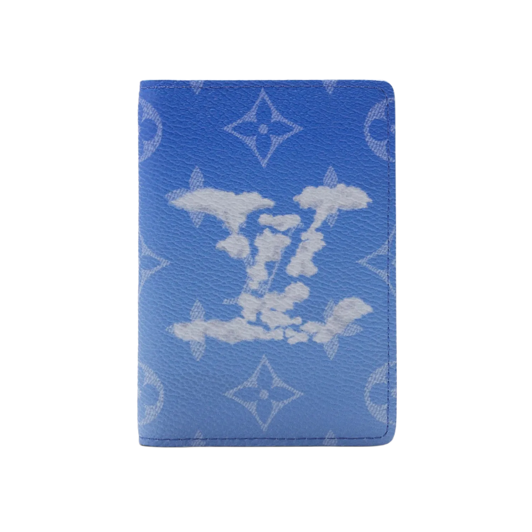Louis Vuitton Pocket Organizer Clouds Monogram Blue
