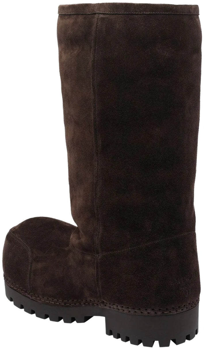 Balenciaga 'Brown' Alaskan Fur High Boots