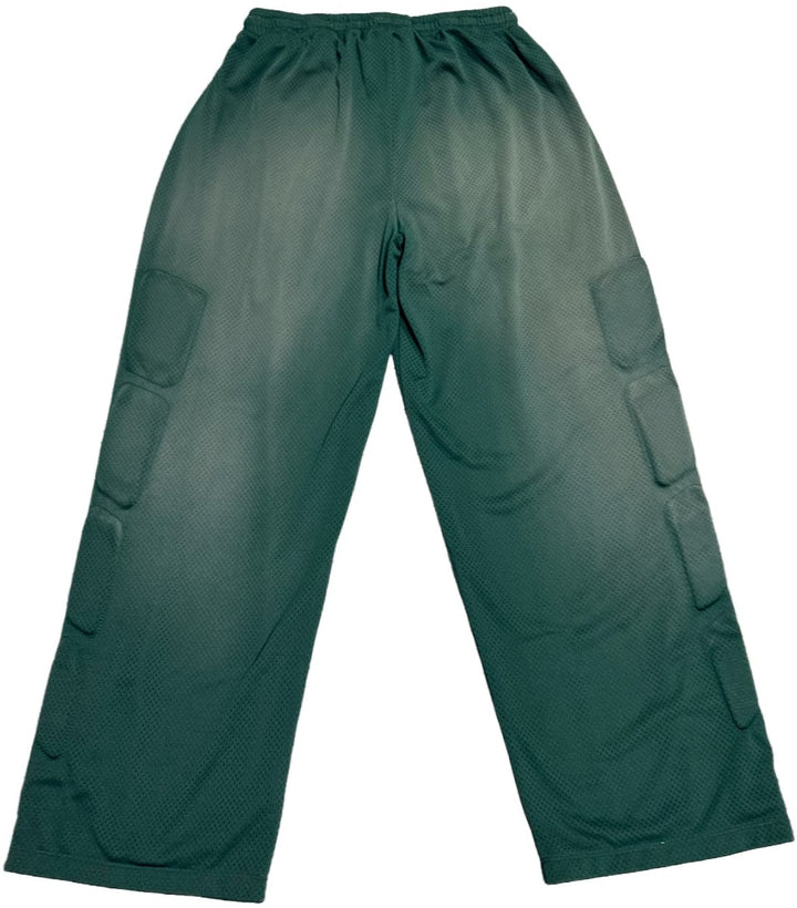 Satoshi Nakamoto 'Moto' Green Mesh Pants