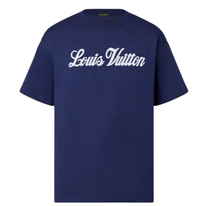 Louis Vuitton Script Logo Intarsia Tee