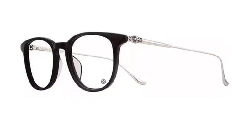 Chrome Hearts 'Pluck' Black/Silver Glasses