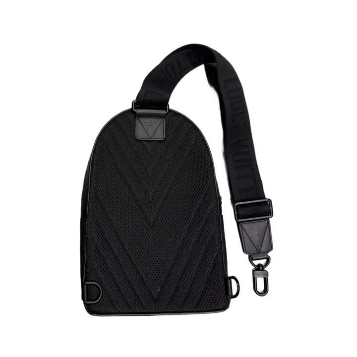 Louis Vuitton 'Black' Pilot Sling Bag