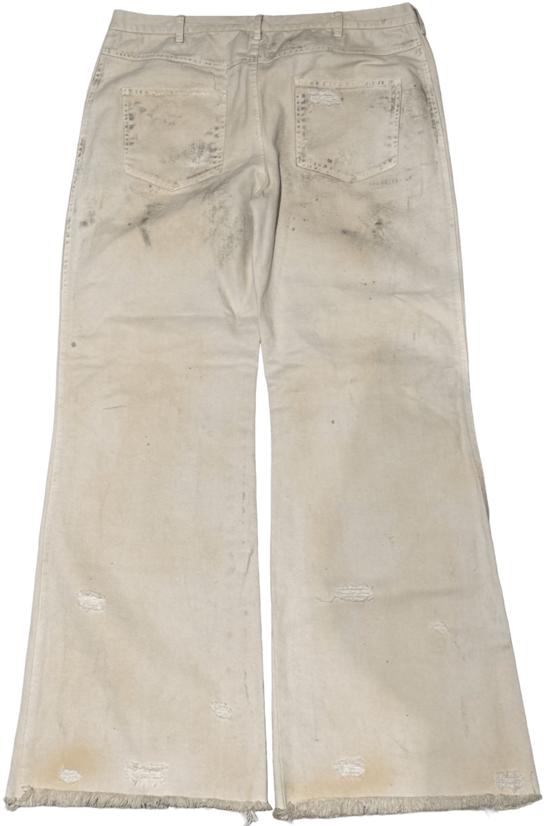 Sekrit Saints 'Tan' Cross Carpenter Flare Jeans
