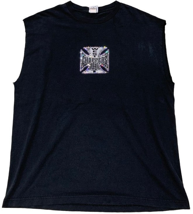 West Coast Choppers 'Long Beach' Vintage Cutoff Tee