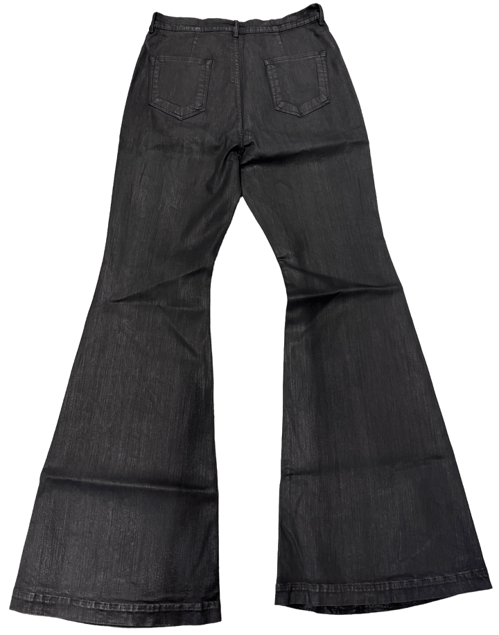 Rick Owens DRKSHDW 'Bolan Bootcut Black Wax' Jeans