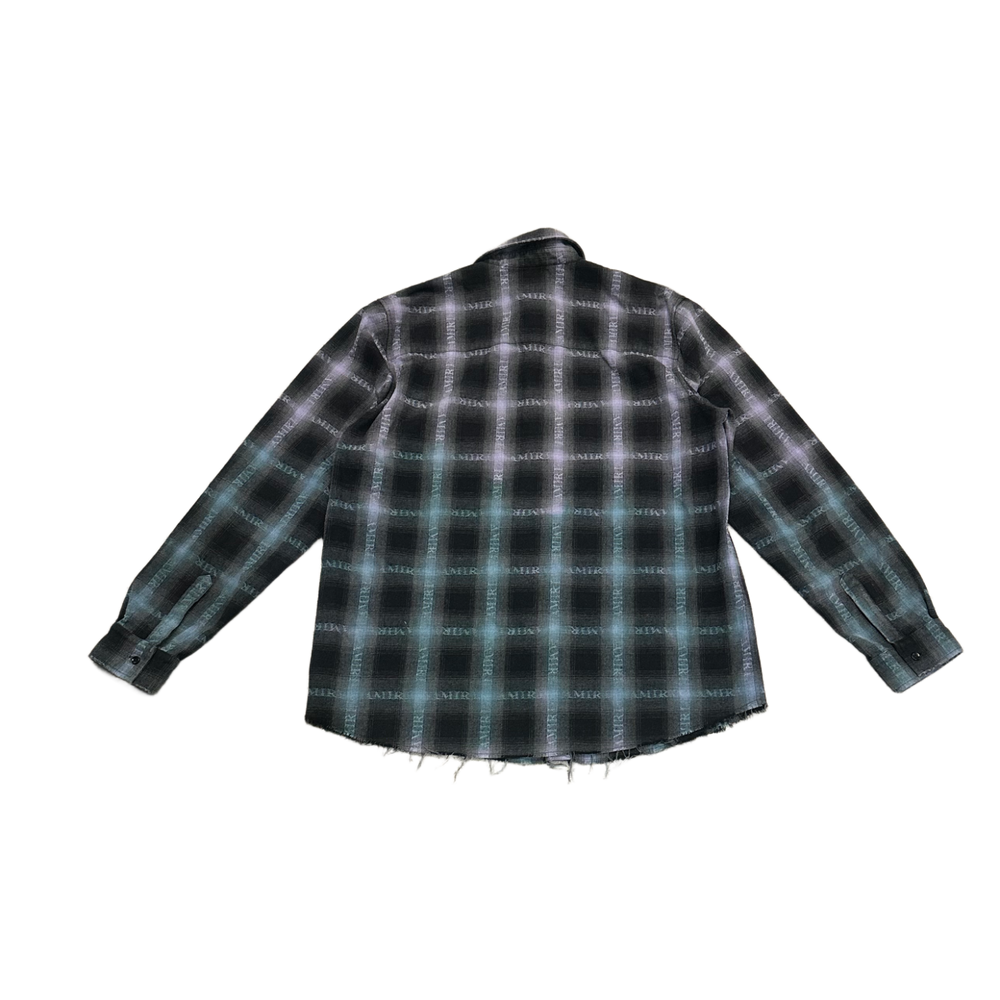 Amiri 'Black' Plaid Flannel