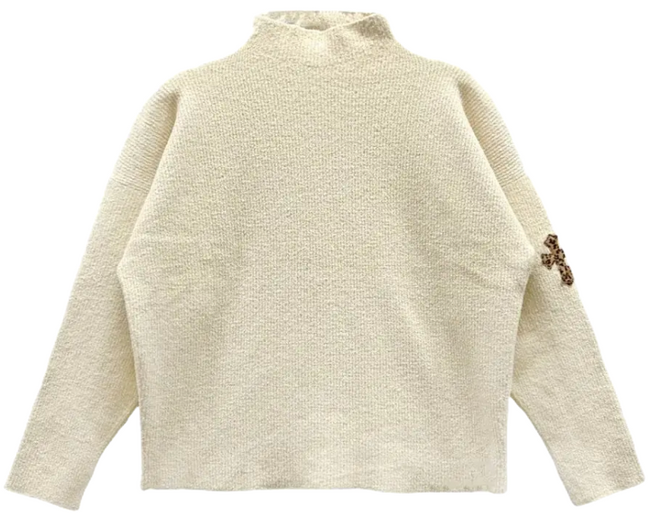 Chrome Hearts 'Pima Cotton Cheetah Patched' Sweater