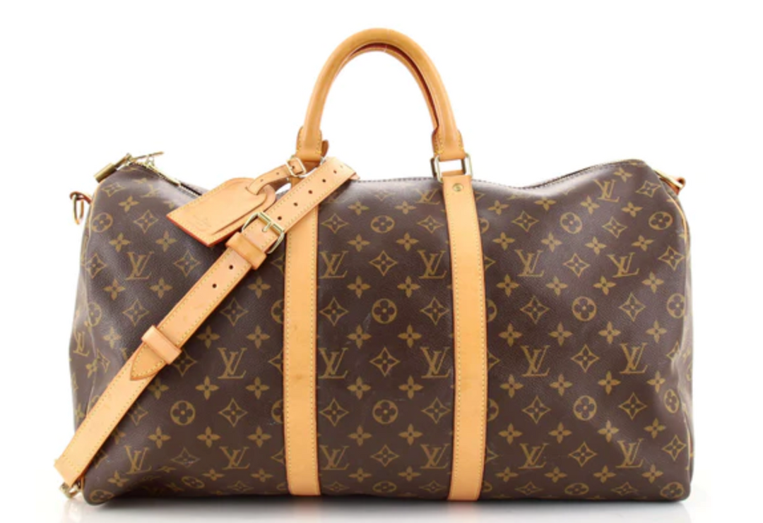 Louis Vuittton 'Keepall Bandouliere 55' Duffle Bag