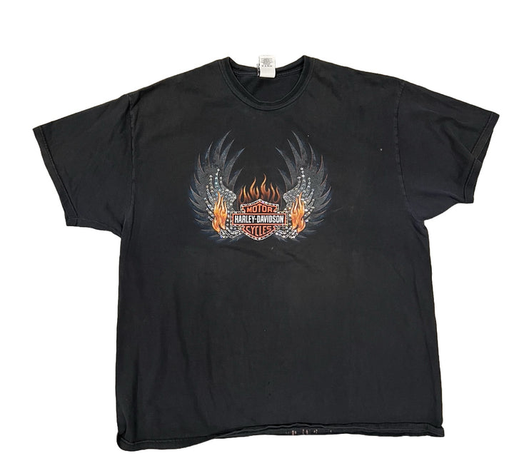 Harley Davidson 'Barnett' Studded Vintage Tee