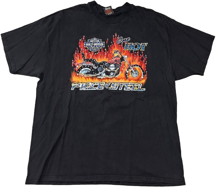 Harley Davidson 'Low Country' Rhinestone Vintage Tee