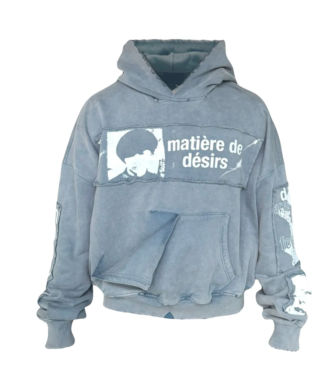 Matière De Dèsirs 'Washed Blue' Encore Hoodie