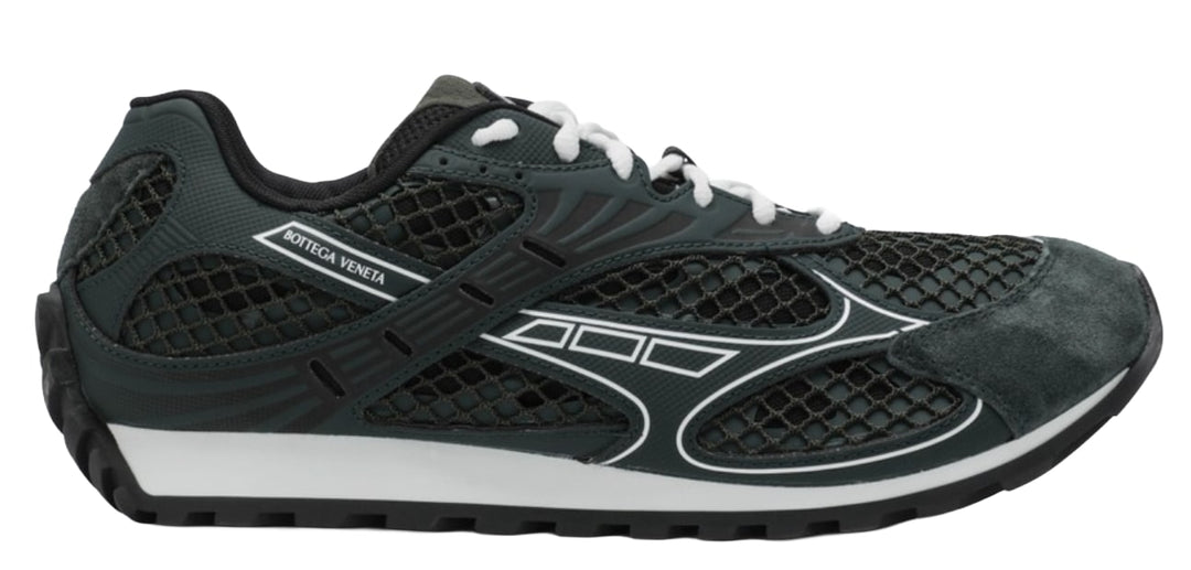 Bottega Veneta Orbit Dark Green/Black Sneakers