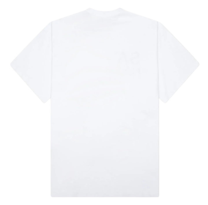 Satoshi Nakamoto 'Pearl Logo' White Tee