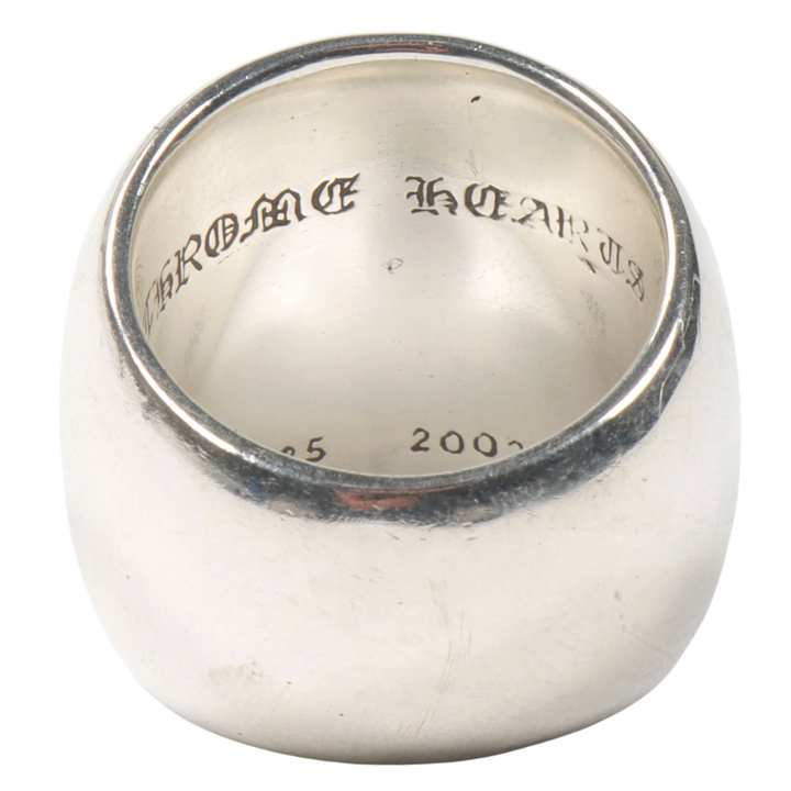 Chrome Hearts 'Oval Star' Silver Ring