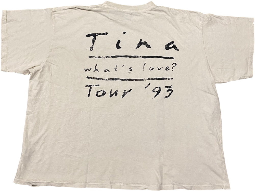 Happy Memories Don't Die HMDD 'Tina Tour '93' Distressed Tee