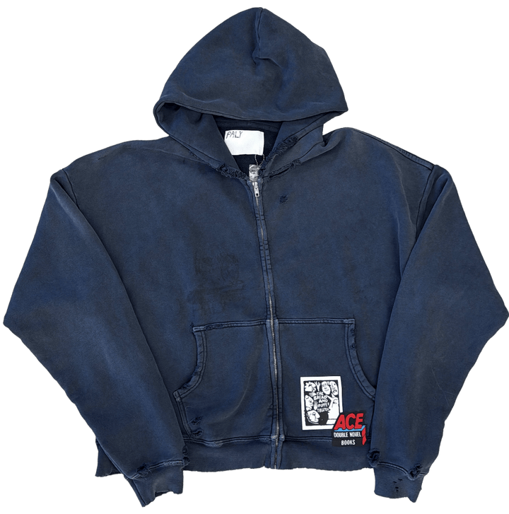 Paly 'The Mutation Show' Navy Zip-Up Hoodie