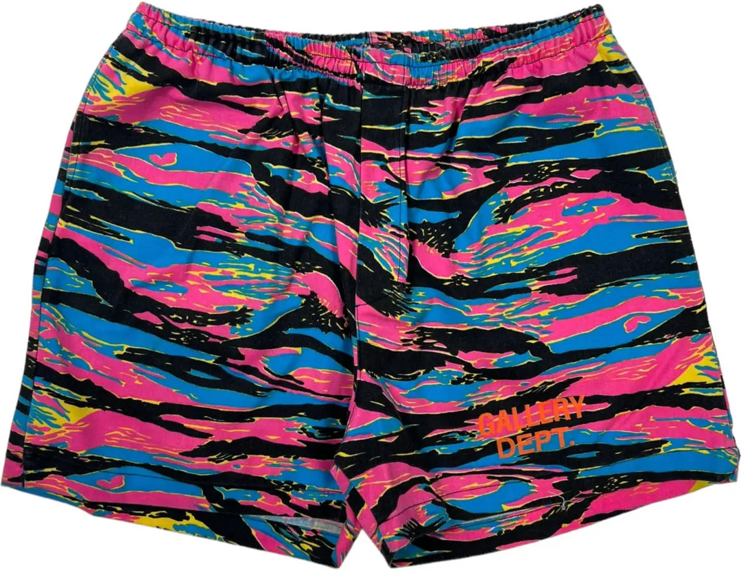 Gallery Dept 'Tiger Camo' Zuma Shorts