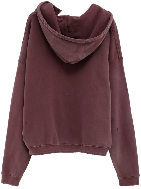 Enfants Riches Déprimés 'Classic Logo' Burgundy Hoodie