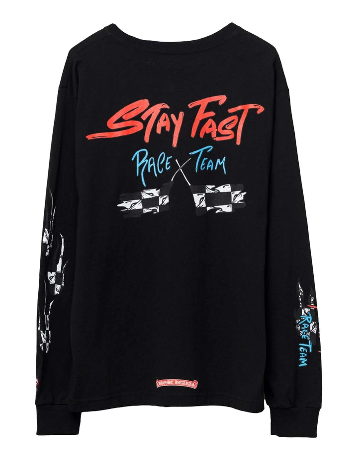 Chrome Hearts 'Stay Fast' Matty Boy Black Longsleeve