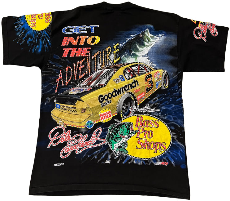 Dale Earnhardt 'The Trhill The Strike' Rhinestone Vintage Tee