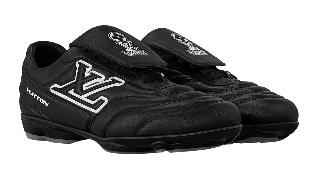 Louis Vuitton 'Black' Footprint Sneakers