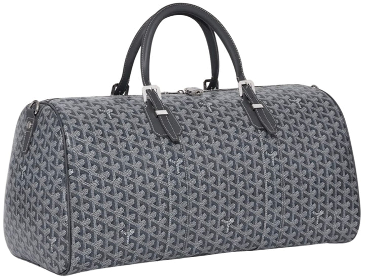 Goyard 'Boston 50' Grey Duffle Bag