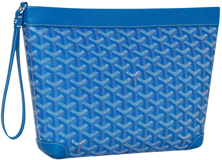 Goyard 'Sky Blue' Conti Pouch