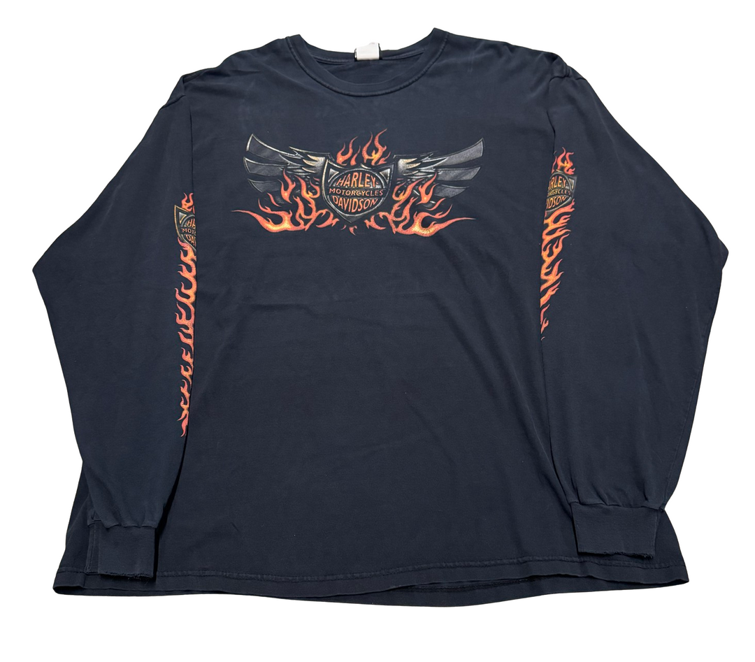 Harley Davidson 'Destination' Vintage Longsleeve Tee