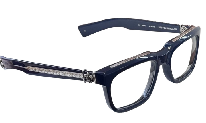 Chrome Hearts 'See You In Tea' Navy Glasses
