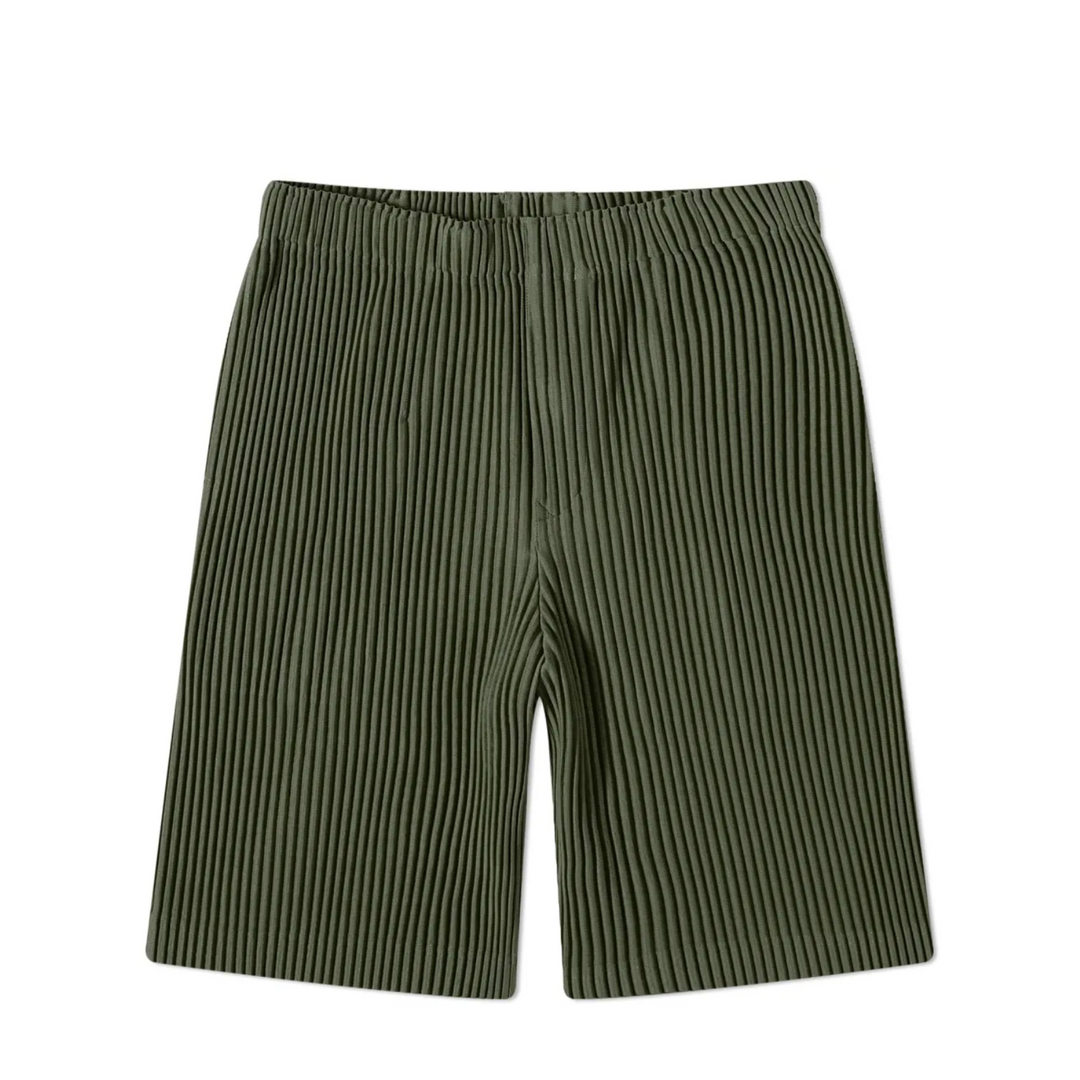 Homme Plissé Issey Miyake 'Deep Khaki' Shorts