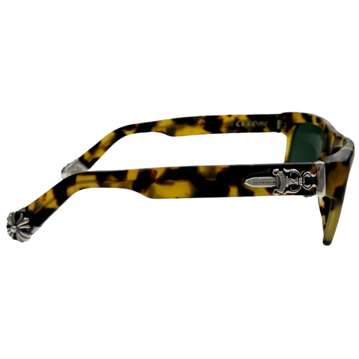 Chrome Hearts 'Tortoise' Sunglasses With Camo Case